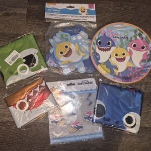 Baby Shark Party Decorations Set
